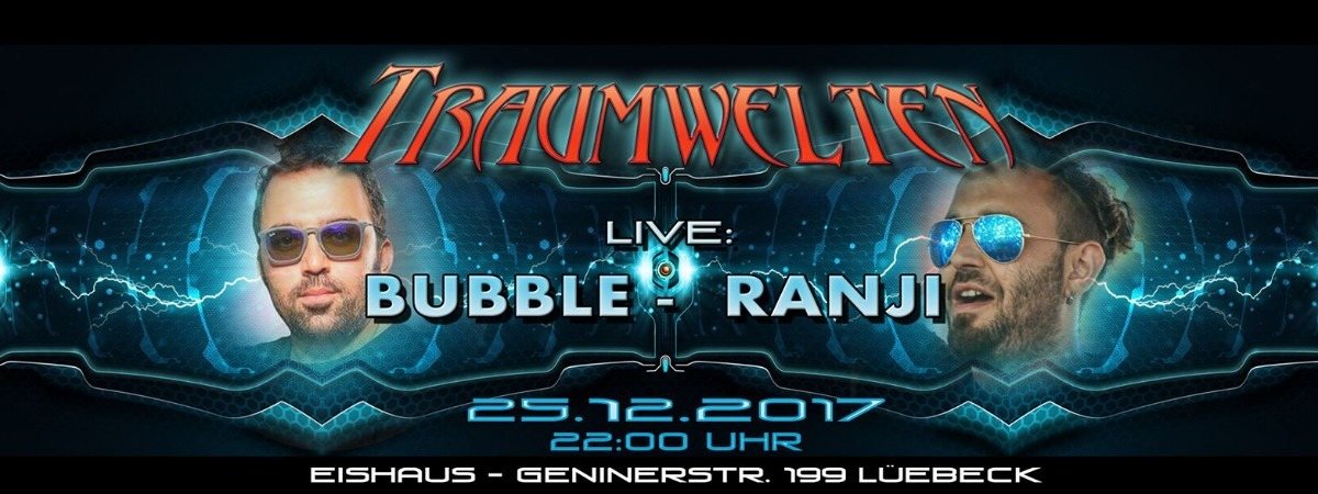 Party Flyer Bubble & Ranji @ Eishaus 25 Dec '17, 22:00
