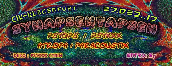 Party Flyer Synapsentapsen Weihnachts RAVE 27 Dec '17, 22:00