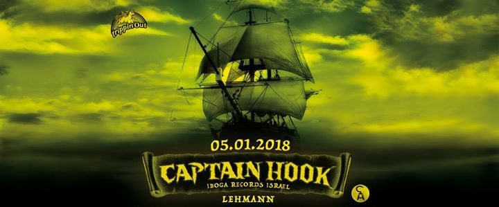 Party Flyer TripPin Free! w/ CapTain HoOK ~ Patara 5 Jan '18, 22:00