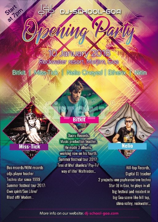 dj party in goa
