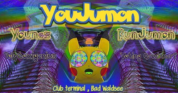 Party Flyer Youjumon w/ Younes & Kunjumon 26 Jan '18, 22:00