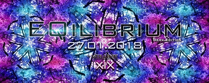 Party Flyer ๑ EQilibrium GOA (Dark Edition) ๑ 27 Jan '18, 22:00