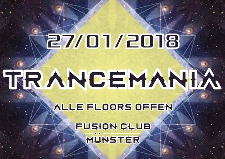 Party Flyer Trancemania: Goa Trance auf 5 Floors 27 Jan '18, 23:00