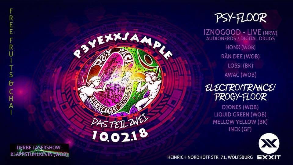 Party Flyer PsyeXXsampel das teil 2 10 Feb '18, 23:30