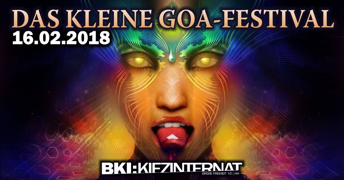 Party Flyer DAS KLEINE GOA FESTIVAL 16 Feb '18, 22:00
