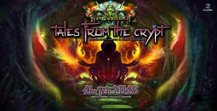 Party Flyer Psybox - Tales from the Crypt 16 Feb '18, 22:00