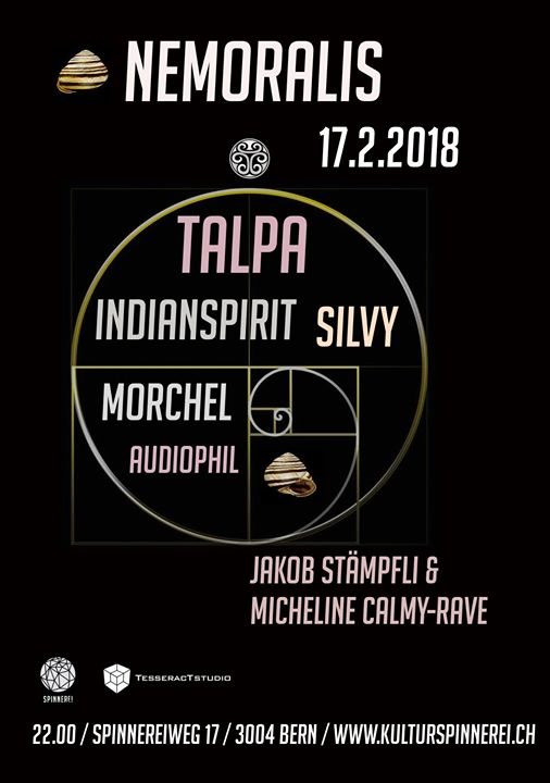 Party Flyer Goa Nemoralis w/ TALPA 17 Feb '18, 22:00