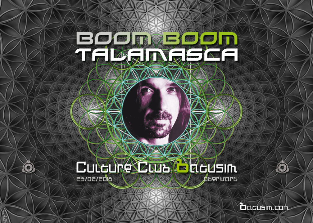 Party Flyer Private BOOM BOOM with TALAMASCA 23 Feb '18, 18:00