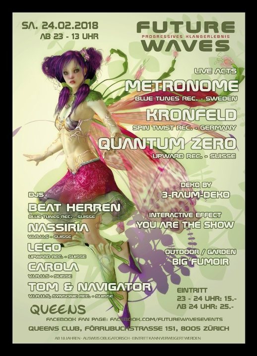Party Flyer Future Waves 24 Feb '18, 23:00