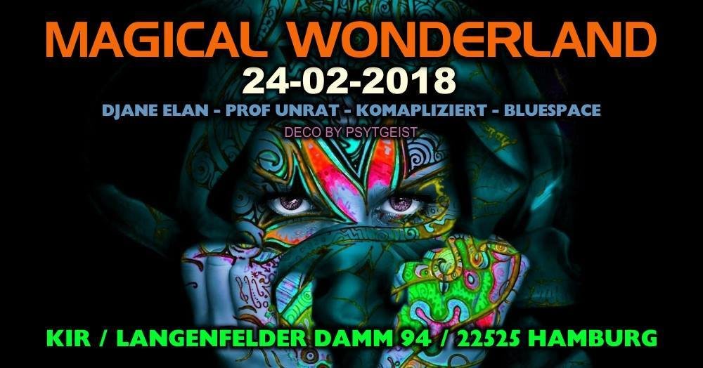 Party Flyer ॐ MAGICAL WONDERLAND ॐ 24 Feb '18, 22:00