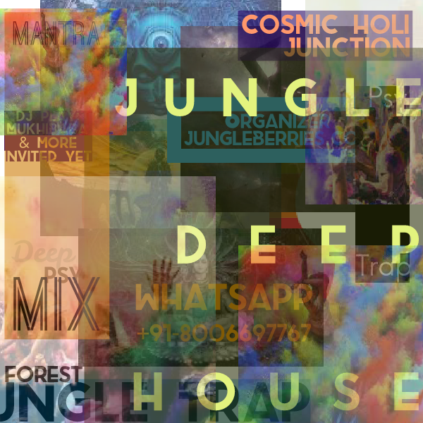 Party Flyer Cosmic Holi Junction 2 Mar '18, 13:00
