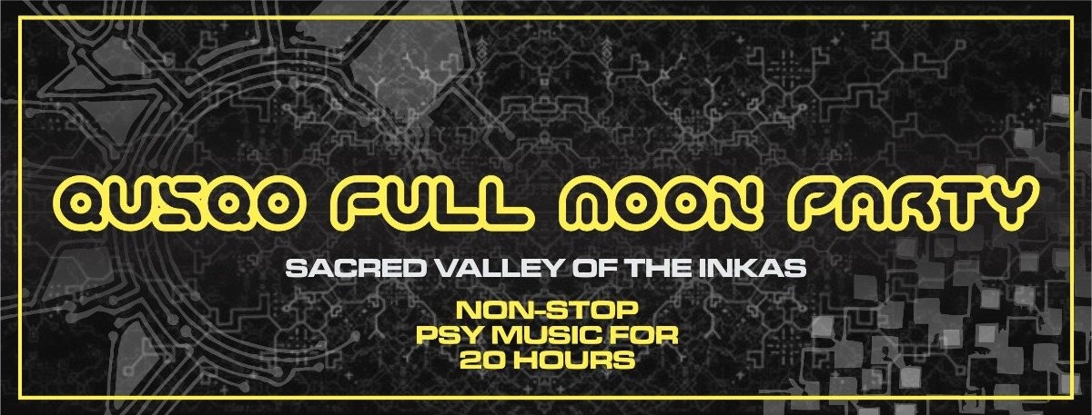 Party Flyer QUSQO FULL MOON PARTY 2 Mar '18, 17:00