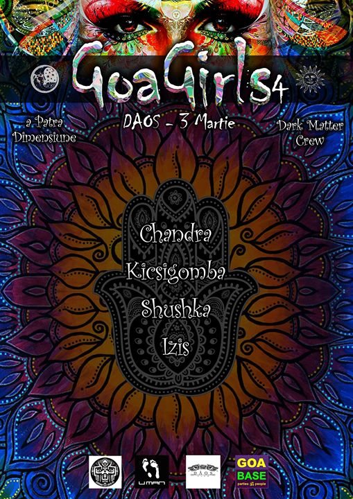 Party Flyer Goa Girls 4 3 Mar '18, 22:00