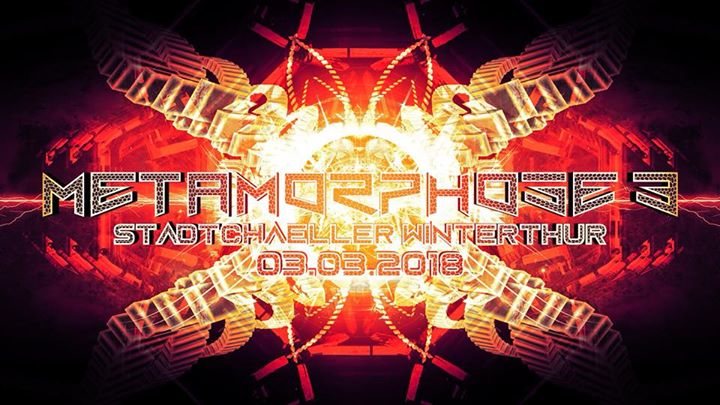 Party Flyer Metamorphose 3 // LSDirty Live 3 Mar '18, 23:00