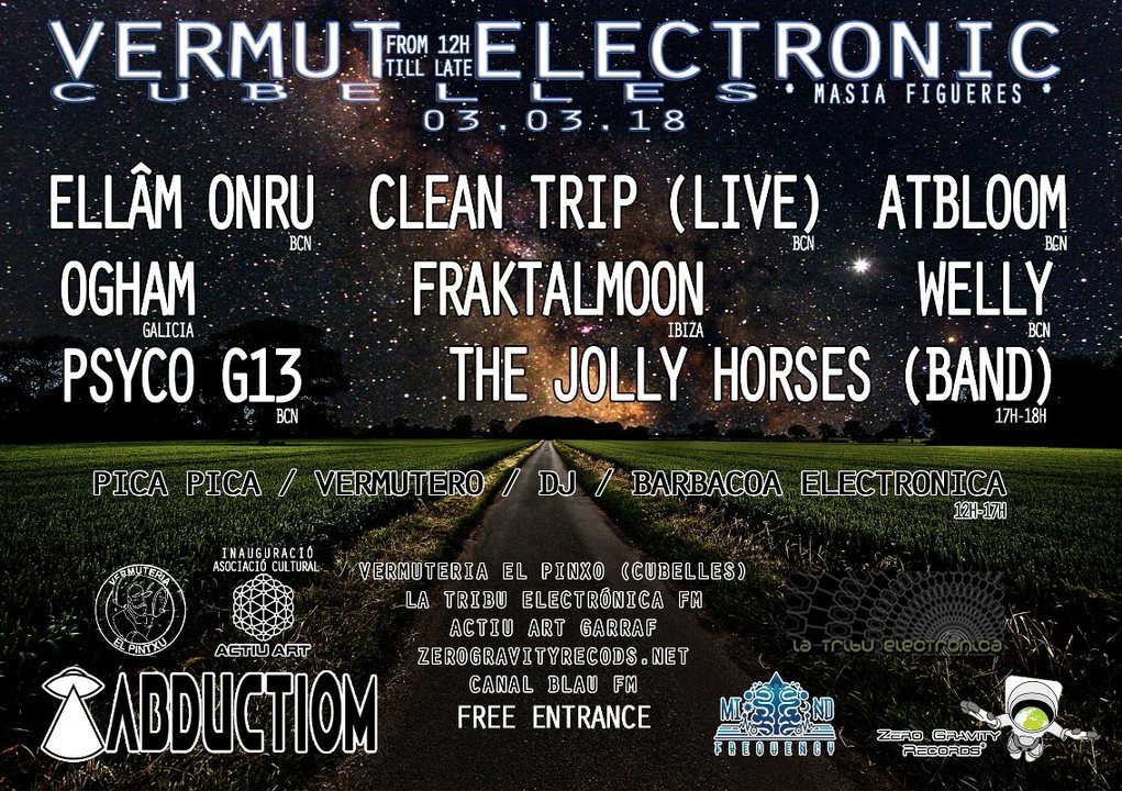 Party Flyer VERMUT ELECTRONIC 3 Mar '18, 12:00