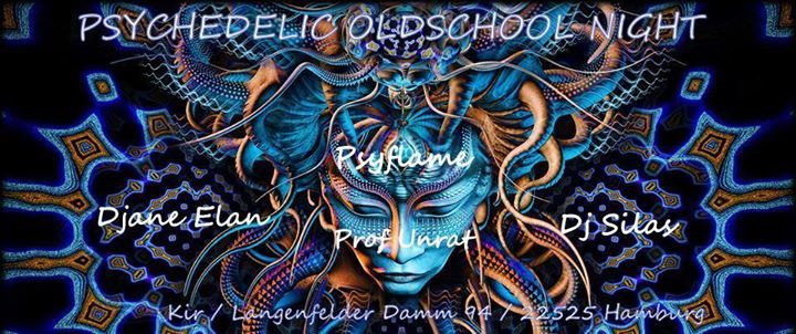 Party Flyer ॐ Psychedelic Oldschool Night ॐ 7 Mar '18, 20:00