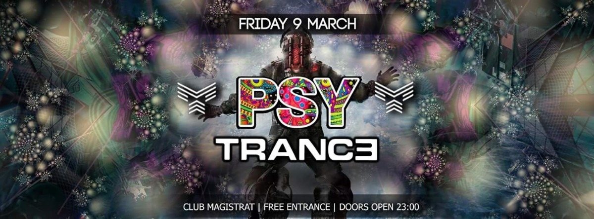 Party Flyer Monkey Krew Presents: "Psychedelic Playground 17" 9 Mar '18, 23:00