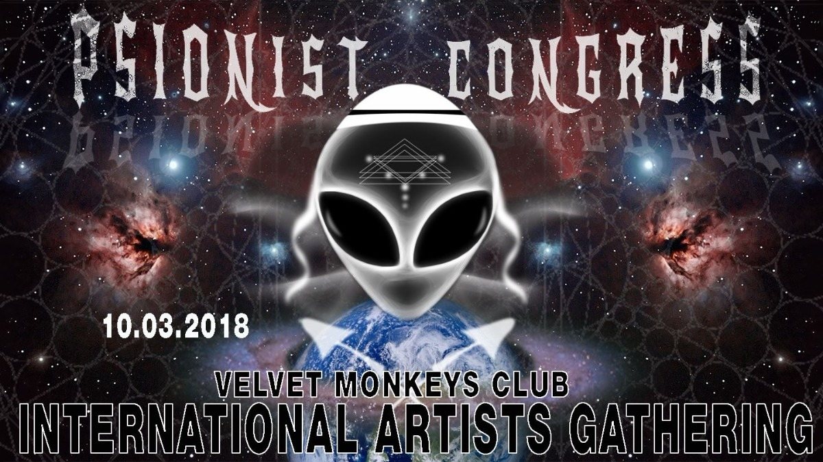 Party Flyer International.Artists Gathering ***3 floors*** DARK&PSYPROG&PSYCHILL 10 Mar '18, 23:00