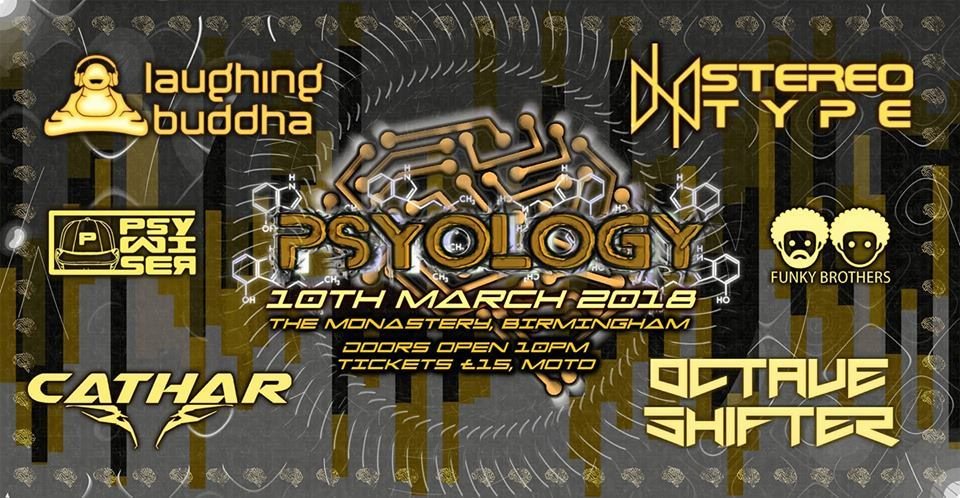 Party Flyer Psyology presents Laughing Buddha 10 Mar '18, 22:00