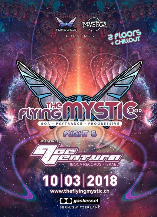 Party Flyer The Flying Mystic Nr. 5 10 Mar '18, 22:00