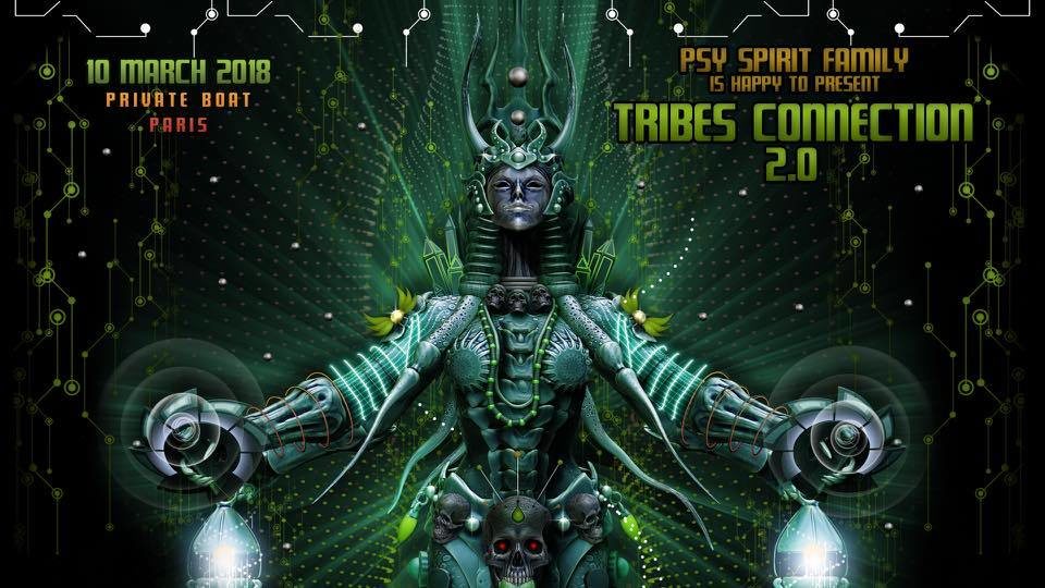 Party Flyer TRIBES CONNECTION 2.0 10 Mar '18, 23:00
