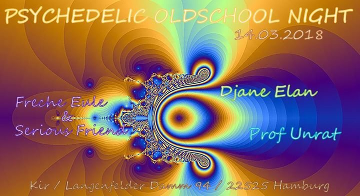 Party Flyer Psychedelic Oldschool Night 14 Mar '18, 20:00