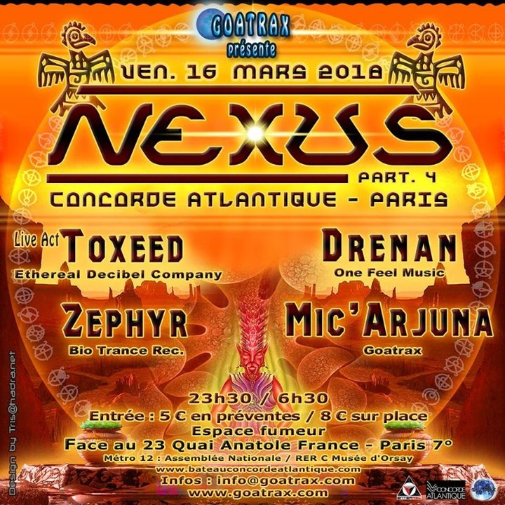Party Flyer NEXUS - Part IV 16 Mar '18, 23:30