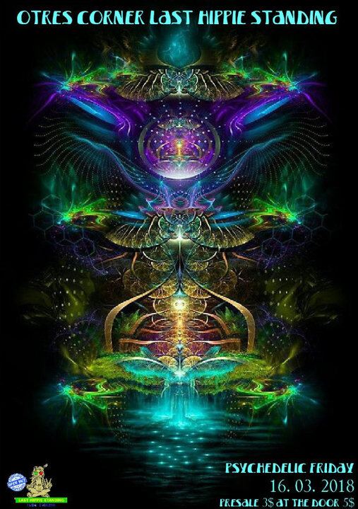 Party Flyer Psychedelic Friday 16 Mar '18, 18:00