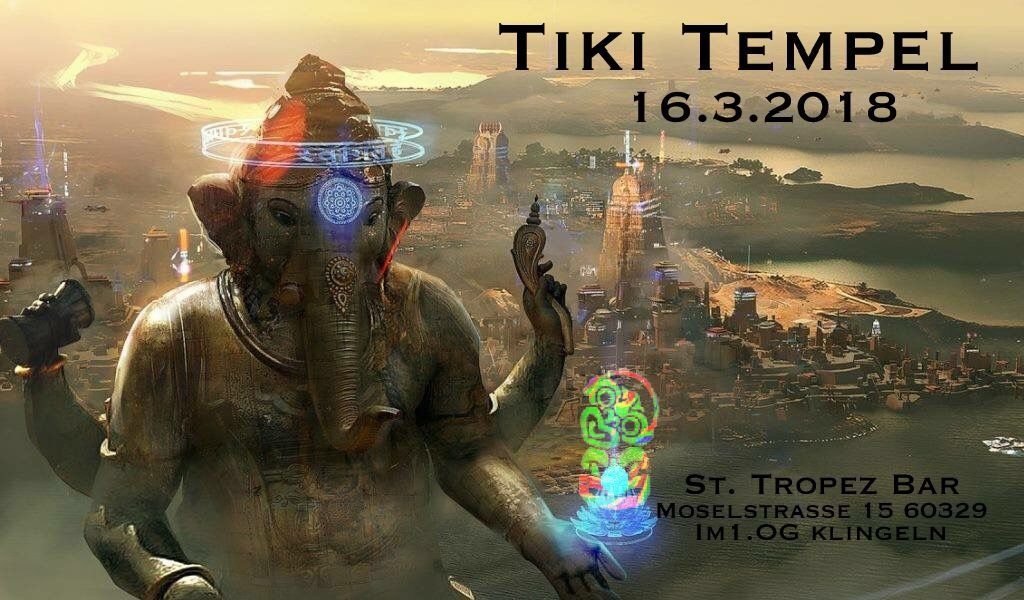 Party Flyer Tiki Tempel 16 Mar '18, 21:00