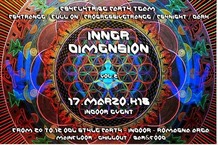 Party Flyer Inner Dimension Vol2 17 Mar '18, 19:00