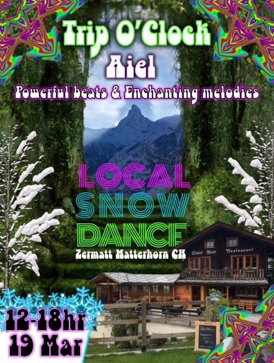 Party Flyer Local Snow Dance 19 Mar '18, 12:00