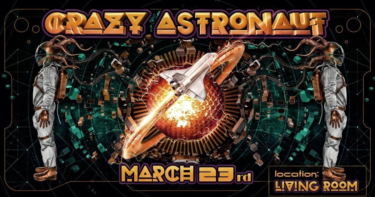 Party Flyer A Silent Night :: w/ Crazy Astronaut :: Nocturna Project 23 Mar '18, 22:30