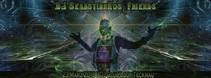 Party Flyer Dj SebastianKos & Friends 23.3. 23 Mar '18, 22:00