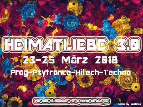 Party Flyer Heimatliebe 3.0 23 Mar '18, 22:00