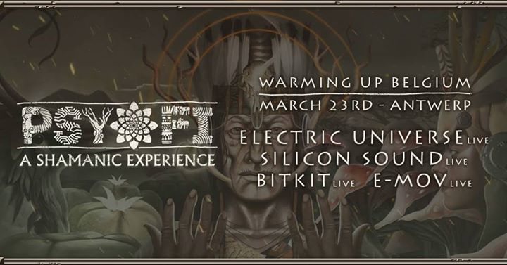Party Flyer Psy-Fi Warming Up Belgium 23 Mar '18, 22:00