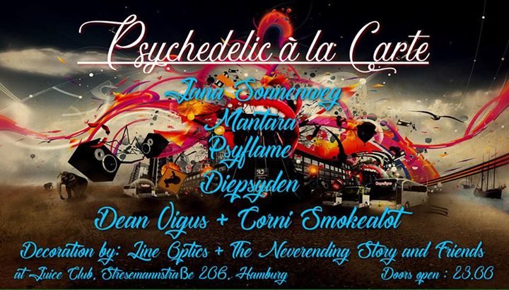 Party Flyer Psychedelic À La Carte 23 Mar '18, 23:00