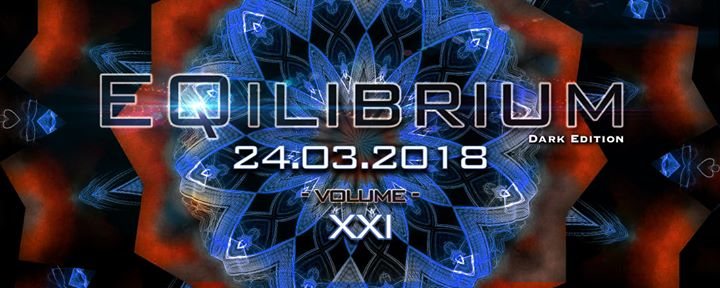 Party Flyer ๑ EQilibrium GOA (Dark Edition) ๑ 24 Mar '18, 22:00