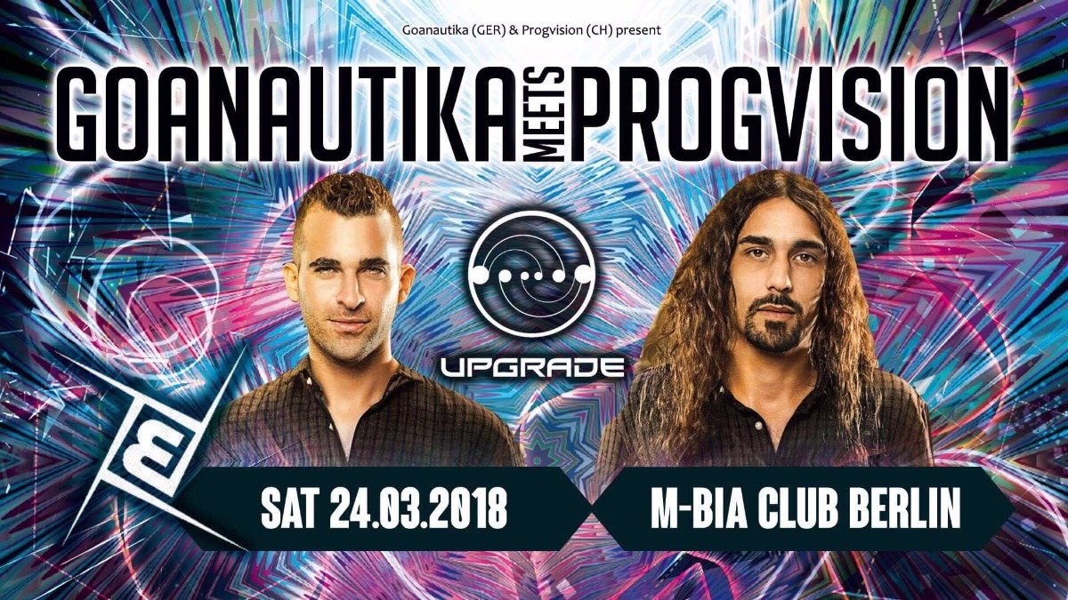 Party Flyer Gonautika meets ProgVision /w. Upgrade uvm. 24 Mar '18, 23:00