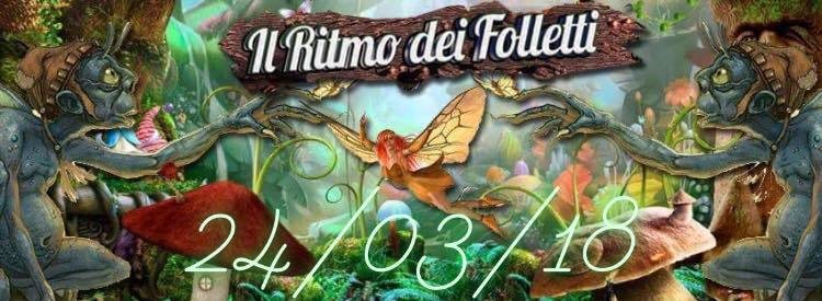 Party Flyer IL RITMO DEI Folletti (Free drink) 24 Mar '18, 23:00