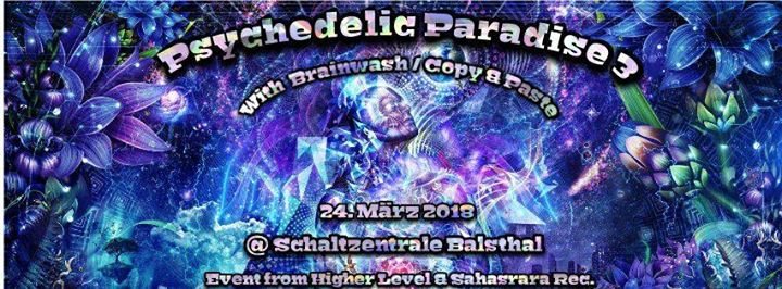 Party Flyer •●Psychedelic Paradise 3●• 24 Mar '18, 22:00
