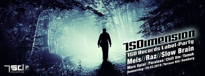 Party Flyer 7SDimension: Label Party 29 Mar '18, 20:00