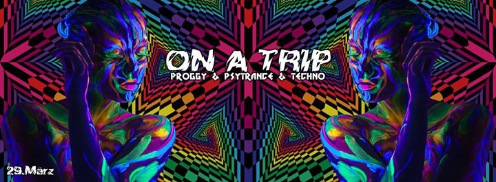 Party Flyer On a Trip / Osterspezial 29 Mar '18, 23:00
