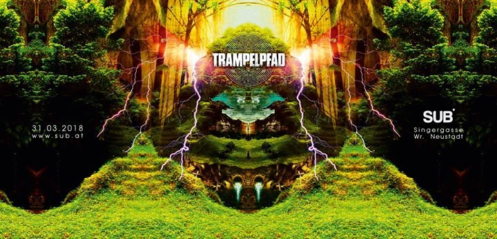 Party Flyer ◎Trampelpfad◎ Blue Moon Edition 31 Mar '18, 22:00
