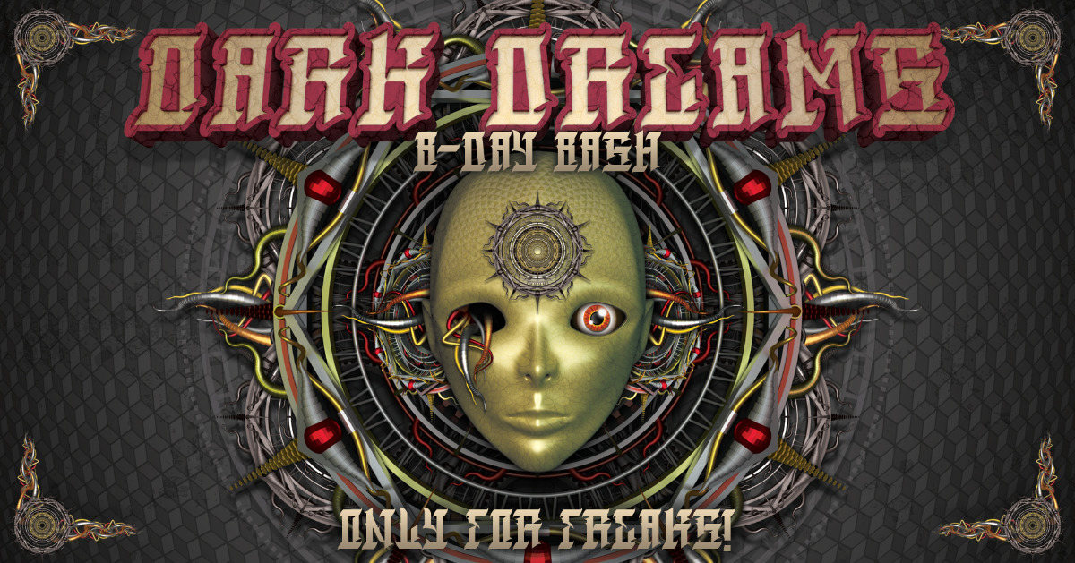 Party Flyer Dark Dreams (B-Day Bash) 7 Apr '18, 22:00