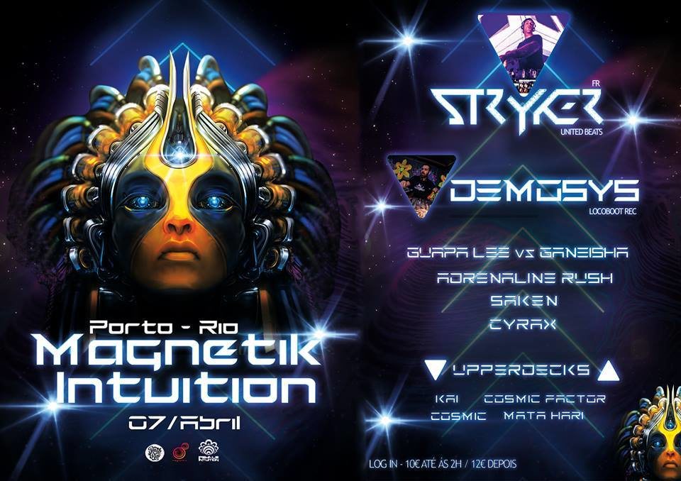 Party Flyer Magnetik Intuition 7 Apr '18, 23:30