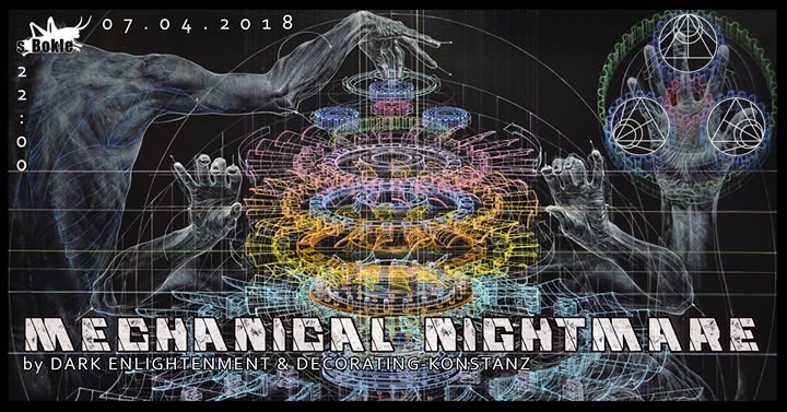 Party Flyer Mechanical Nightmare 7 Apr '18, 20:00