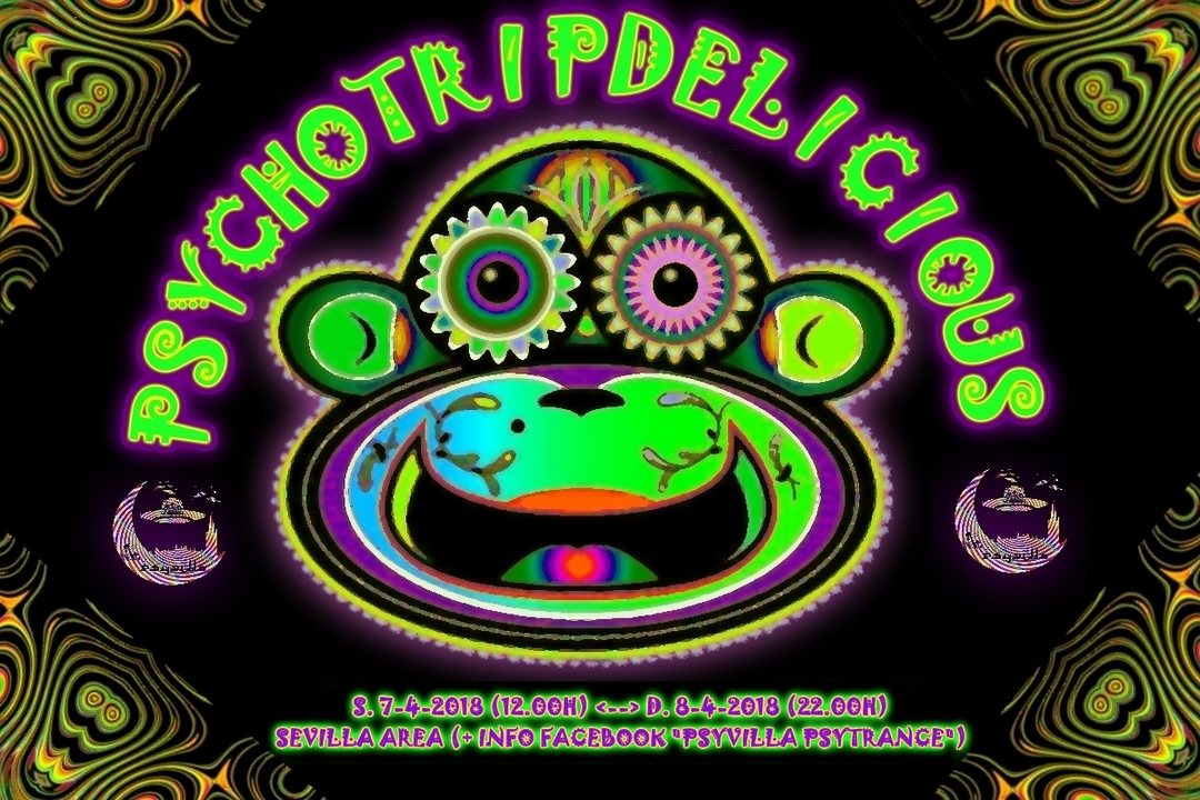 Party Flyer PSYCHOTRIPDELICIOUS 7 Apr '18, 12:00