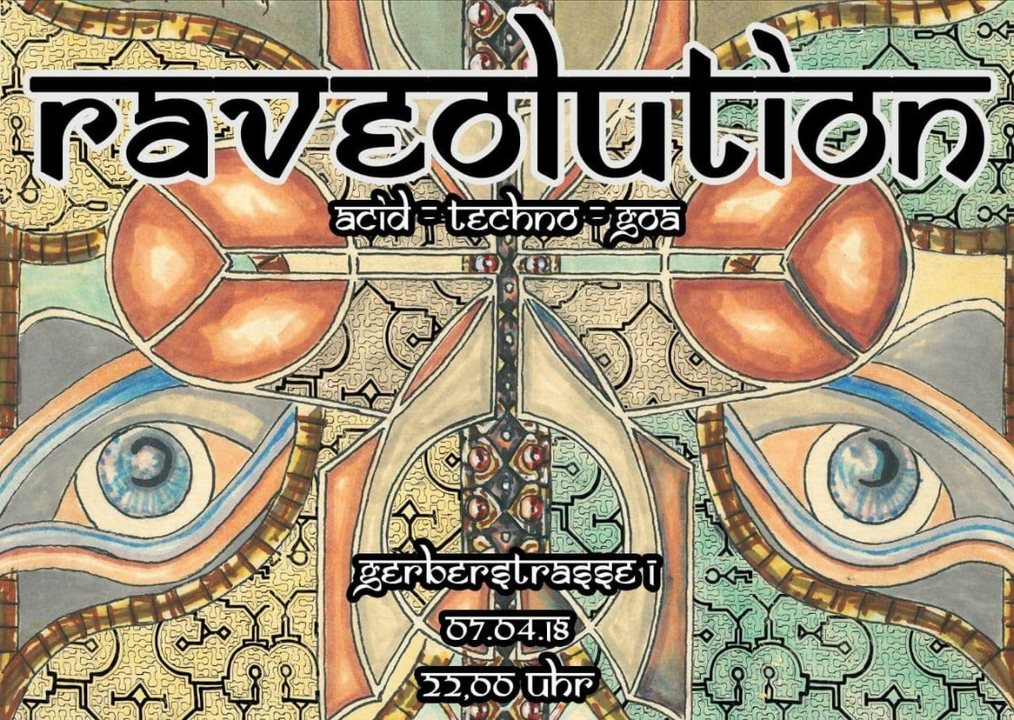 Party Flyer Raveolution 7 Apr '18, 22:00