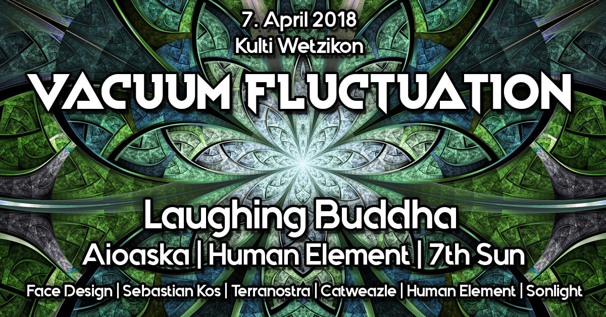 Party Flyer Vacuum Fluctuation 7 Apr '18, 22:00