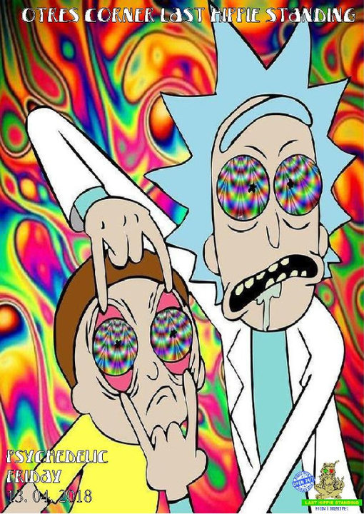 Party Flyer Psychedelic Friday 13 Apr '18, 22:00